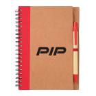 Eco-Inspired Spiral Notebook & Pen