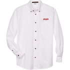 Harriton Men's Easy Blend™ Long-Sleeve Twill Shirt with Stain-Release