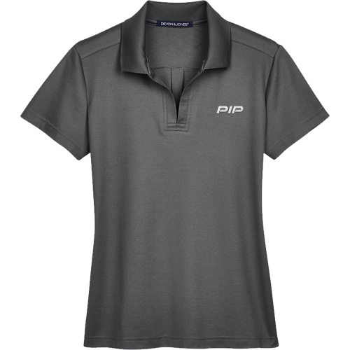 Devon & Jones CrownLux Performance™ Ladies' Plaited Polo