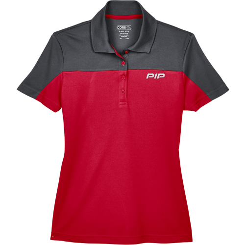 Core 365 Ladies' Balance Colorblock Performance Piqué Polo