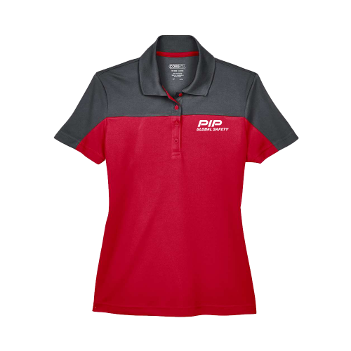 Core 365 Ladies' Balance Colorblock Performance Piqué Polo