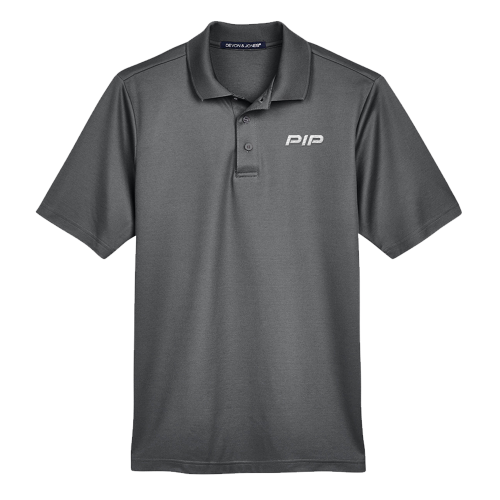 Devon & Jones CrownLux Performance™ Men's Plaited Polo