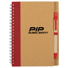 Eco-Inspired Spiral Notebook & Pen