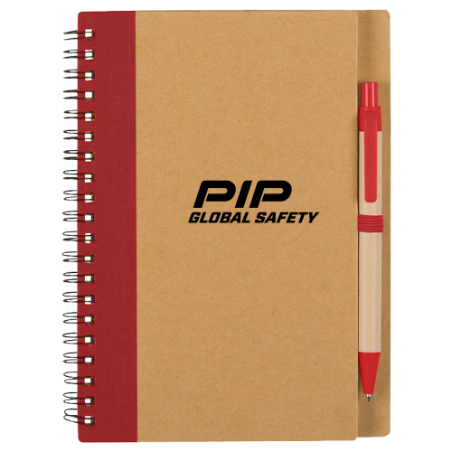 Eco-Inspired Spiral Notebook & Pen